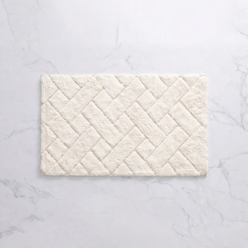  Alfombra de baño Blanco 